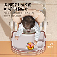 BeBeMorning 小主早安 宝宝餐椅婴儿吃饭椅子便捷式可折叠餐桌椅家用多功能饭桌宝宝椅