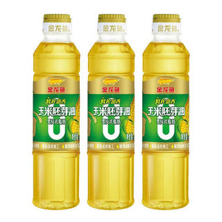 金龙鱼 玉米胚芽油 400ml*3瓶