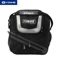 银河乒乓球包运动包日式户外训练单肩包背包斜挎包多功能 灰色-大背包【尺寸37*35*12cm】