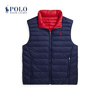 Polo Ralph Lauren 拉夫劳伦 男女童 24秋P-Layer两面穿绗缝马甲RL41992 410-深蓝色/红色 2