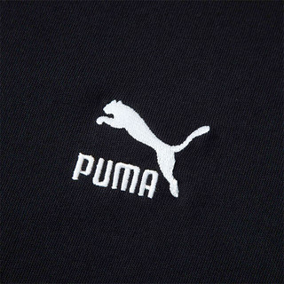 彪马（PUMA） 夏季男子休闲印花短袖T恤 TEAM GRAPHIC TEE 630353 黑色-01 L(180/100A)