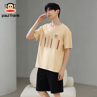 PAUL FRANK大嘴猴睡衣女士夏季纯棉短袖短裤居家服夏天家居服女两件套可外穿