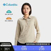 Columbia哥伦比亚户外女子速干UPF50防晒防紫外线长袖衬衫AR0356 272（24新色） M(160/84A)