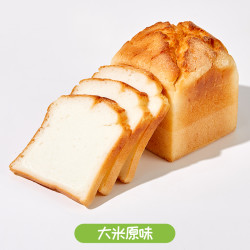 Bless Baby 佑儿圆 大米吐司无麸质早餐面包350g无小麦无蛋奶面包赠宝宝辅食谱