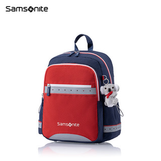 Samsonite新秀丽儿童书包轻便考拉书包可爱双肩包TU6 海军蓝/红色