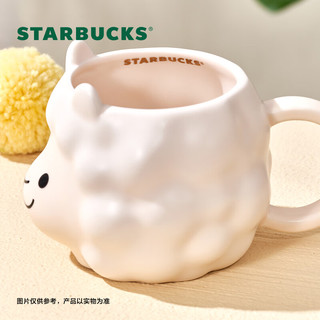 星巴克（Starbucks）羊驼乐园系列可爱动物造型款马克杯335ml 355ml羊驼乐园马克杯