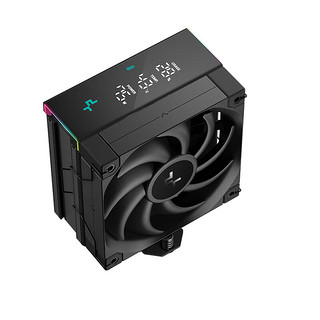 九州风神（DEEPCOOL）冰立方AK400数显版PRO风冷CPU电脑散热器（4热管220W/智能三数显/幻彩顶盖/高性能风扇）