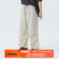 NOTHOMMEBLUE蓝岐2023春装新款工装机能风可调节束脚降落伞长裤男