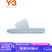 Y-3【运动季】y3WATER SLIDE休闲拖鞋款室外凉拖鞋50-IG4041 蓝色 9 43
