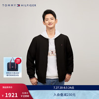 TOMMY HILFIGER【棒球夹克】24新款秋冬男装通勤小绣标飞行员夹克78J9384
