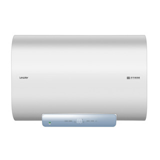 Haier 海尔 智家Leader 50升电热水器 3300W速热扁桶家用储水式 纤薄双胆LEC5001HD-F1白