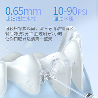 prooral 博皓 F38 冲牙器 （2支喷头、象牙白)
