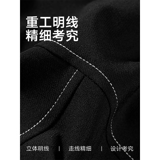 GXG男装 【中空纱】简约明线设计翻领夹克男休闲外套 24秋季 灰色 185/XXL