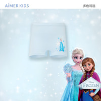 爱慕儿童(AIMER KIDS)夏季抑菌0碳莫代尔儿童内裤女童中腰平角裤冰雪奇缘系列艾莎 女王艾莎AK123G754 1条 120cm