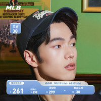 MLB官方虞书欣同款情侣学院风运动软顶棒球帽CPVL2 纽约洋基队/深灰色 均码