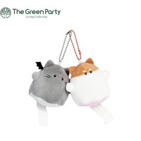 TheGreenParty 幽幽家族系列 小恶魔+小柴犬毛绒挂件