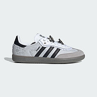 adidas ORIGINALS SAMBA OG 女子经典运动板鞋德训鞋 IH3371 白/灰/一号黑 40