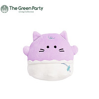 TheGreenParty 幽幽家族系列 白裤子小猫咪毛绒玩具 中号