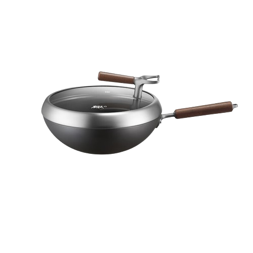 苏泊尔 CC30YT1 无涂层复合铁炒锅 30cm