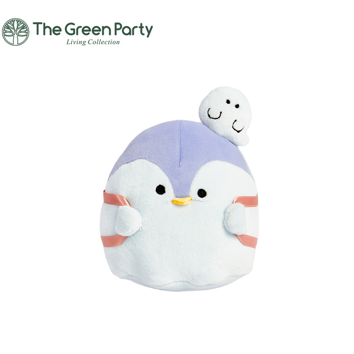 TheGreenParty 幽幽家族系列 蓝色小企鹅毛绒玩具
