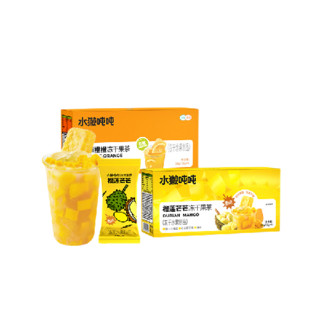 水獭吨吨 冻干果茶 2口味 90g*2盒（榴莲芒芒+茉莉橙橙）