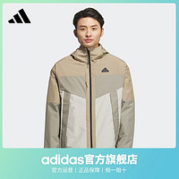 adidas阿迪达斯轻运动男装春季运动连帽夹克外套JE8576