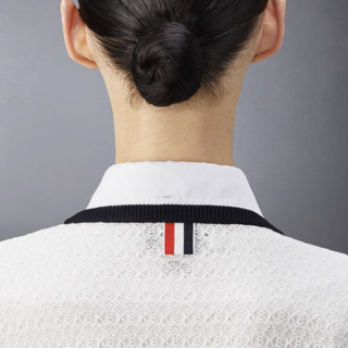 THOM BROWNE. 汤姆·布朗 女士针织衫 FKC602A-Y3009-100 白色 42