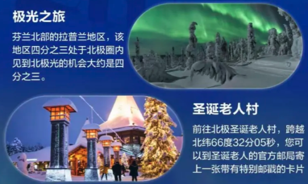 不到万元打卡北极圈!含往返直飞机票!芬兰极光季10日7晚半自助游(含机票+7晚住宿+拼车接送机+团队签证+餐食+领队导游)