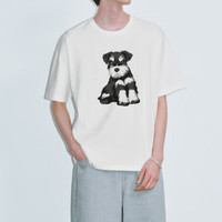 URBAN REVIVO 男士潮流休闲趣味萌宠印花短袖T恤 UMV440109