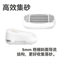 宜宝M1开放式全自动猫砂盆 落砂踏板 高密度网格高效收集落砂