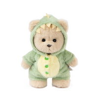 TeddyTales 莉娜熊 小熊玩偶COS系列 长毛恐龙毛绒玩具