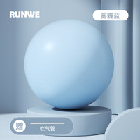 朗威瑜伽球普拉提小球瑜伽翘臀球产后运动锻炼加厚防暴助产球 雾霾蓝 /直径25cm