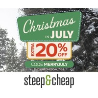 Steep&Cheap暑期精选闪促，热门单品折上8折