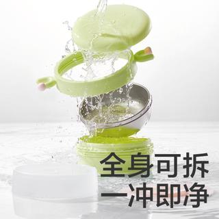 babycare【餐具礼盒6件套】婴儿辅食碗防摔防烫注水保温碗儿童筷工具全套