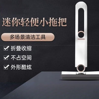 ShanDun 闪盾 手持多功能迷你小拖把桌面拖布厨房浴室海绵吸水免手洗懒人拖布