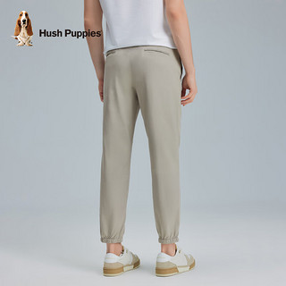 Hush Puppies【商场同款】暇步士男装夏季薄款微弹休闲梭织裤 软木色 3