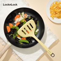 乐扣乐扣(LOCK&LOCK)硅胶锅铲家用耐高温平底锅铲子宽铲煎锅炒菜锅铲子CKT237黄色 宽铲黄色