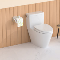 TOTO马桶抽水连体坐便器智洁节水静音喷射虹吸式冲水座便器CW870 CW870BT305