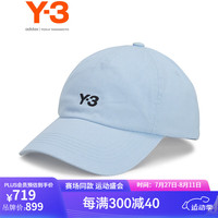 Y-3【运动季】y3 DAD CAP新款棒球帽男女同款遮阳帽50-IW7541 天蓝色 OSF