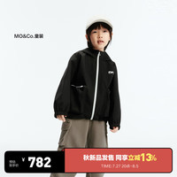 little MO&Co.防泼水 little moco童装24秋装新款男女童户外长袖连帽夹克外套