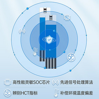 可孚血糖仪试纸  适用于逸测A03/A04型 含200支血糖试纸+200支采血针（不含仪器）