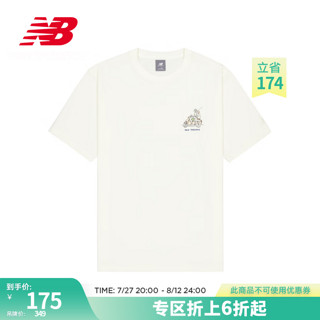 NEW BALANCE【向心生活】NB24T恤男女款时尚休闲短袖 IV NEE26171 2XL