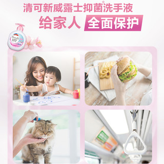 Walch清可新威露士倍护滋润抑菌樱花洗手液525ml*6瓶