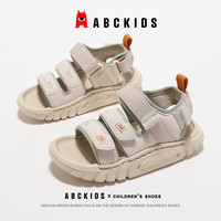 ABC KIDS2024夏季新款儿童帅气男孩子凉鞋子百搭时尚轻便透气沙滩凉鞋