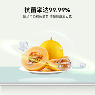  Ronshen/容声 方糖系列 一级能效 小型冰箱  假日白 95L