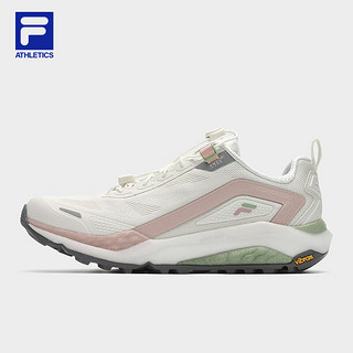 FILA 斐乐女鞋FILA SPD LYNX 2户外鞋2024春季山猫跑步鞋 百合白-LC 37.5