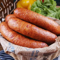 伙火牛 哈尔滨风味红肠蒜香香肠零食烤肠腊肠猪肉肠淀粉肠真空包装 风味红肠哈尔滨500g/袋