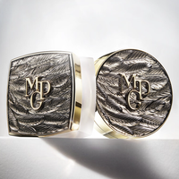 MAOGEPING 毛戈平 爱若星河彩妆礼盒 (星耀锁妆气垫粉底液 黑耀羽翼#701 14g+光感透明蜜粉#801 8g)