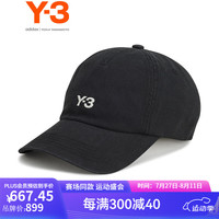 Y-3【运动季】y3DAD CAP棒球帽男女同款软顶鸭舌帽50-IN2391 黑色 OSF