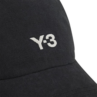 Y-3【运动季】y3DAD CAP棒球帽男女同款软顶鸭舌帽50-IN2391 黑色 OSFW
